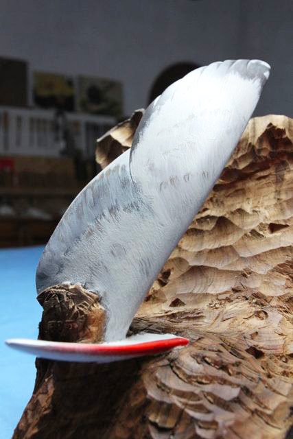 Création en bois d'une planche à voile